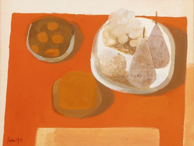 Lot 222 - Mary Fedden (1915-2012) Still Life of Fruit on...