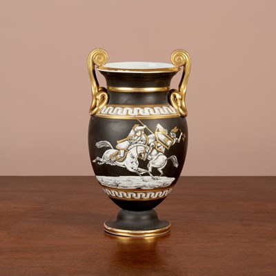 Lot 228 - A 19th century ceramic vase