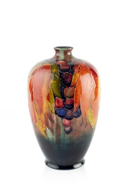 Lot 739 - William Moorcroft (1872-1945) Vase leaf and...