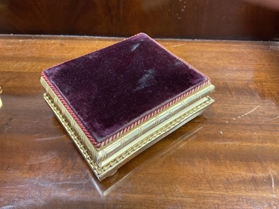 Lot 315 - A 19th century French ormolu garniture de cheminée