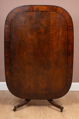 Lot 207 - A Regency mahogany tilt top dining table