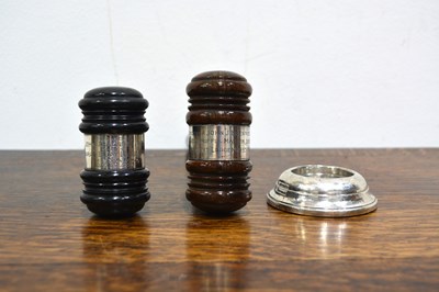 Lot 334 - Two Masonic gavels and an unassociated gavel...