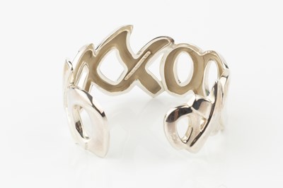 Lot A 'Love and Kisses' bangle designed by Paloma...