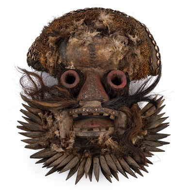 Lot 1058 - An Dan Guerre 'Warrior' mask