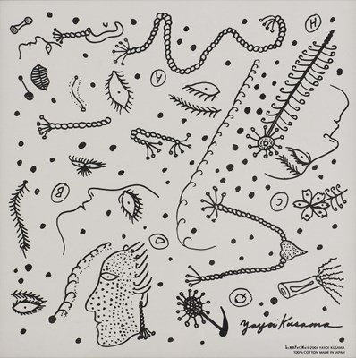 Lot 830A - Yayoi Kusama (b.1929) Faces (White), 2004...