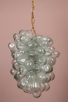 Lot 220 - A Grappe De Verre pendant light