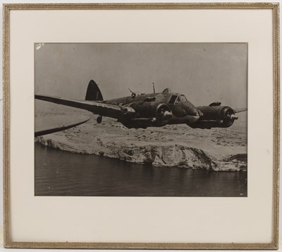 Lot 190 - Monochrome photograph of a Gloster Whittle...
