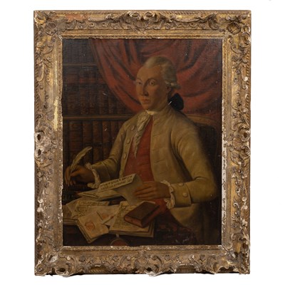 Lot 482 - An 18th century Continental school portrait