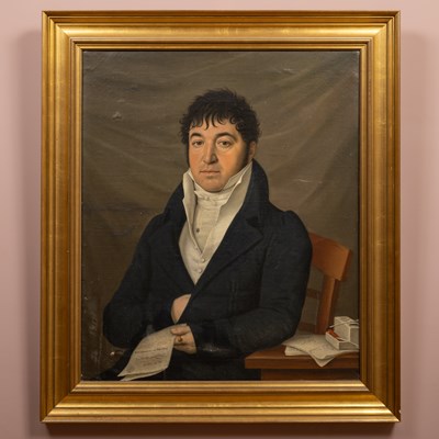 Lot 263 - An early 19th century French school portrait