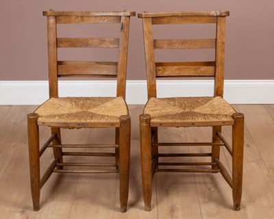 Lot 426 - A pair of Salisbury Cathedral chairs