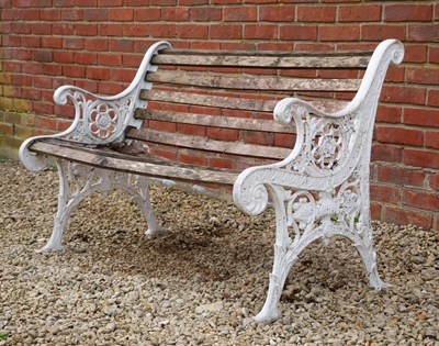 Lot 1222 - A garden bench