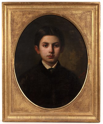 Lot 359 - Russian school (19th century) Portrait of a...