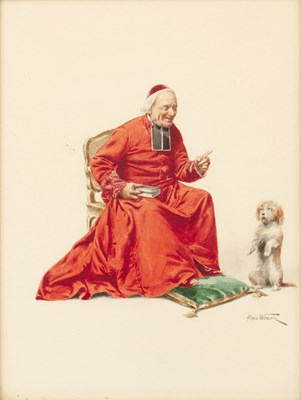 Lot 385 - Alfred Weber (1859-1931) 'Beg', signed,...