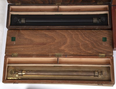 Lot 58 - A Kelvin Hughes 403 telescope 84cm together...