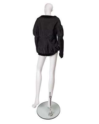 Lot 520 - An Yves Saint Laurent, black blazar jacket in...