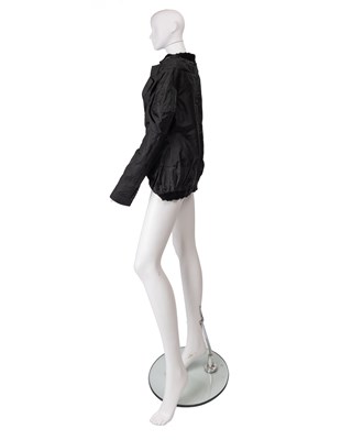 Lot 520 - An Yves Saint Laurent, black blazar jacket in...