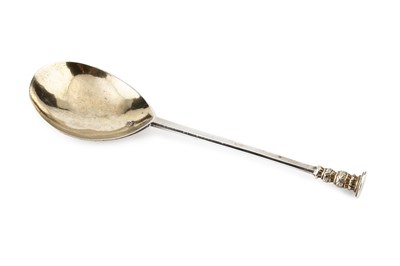 Lot A Charles I silver West Country seal top spoon,...