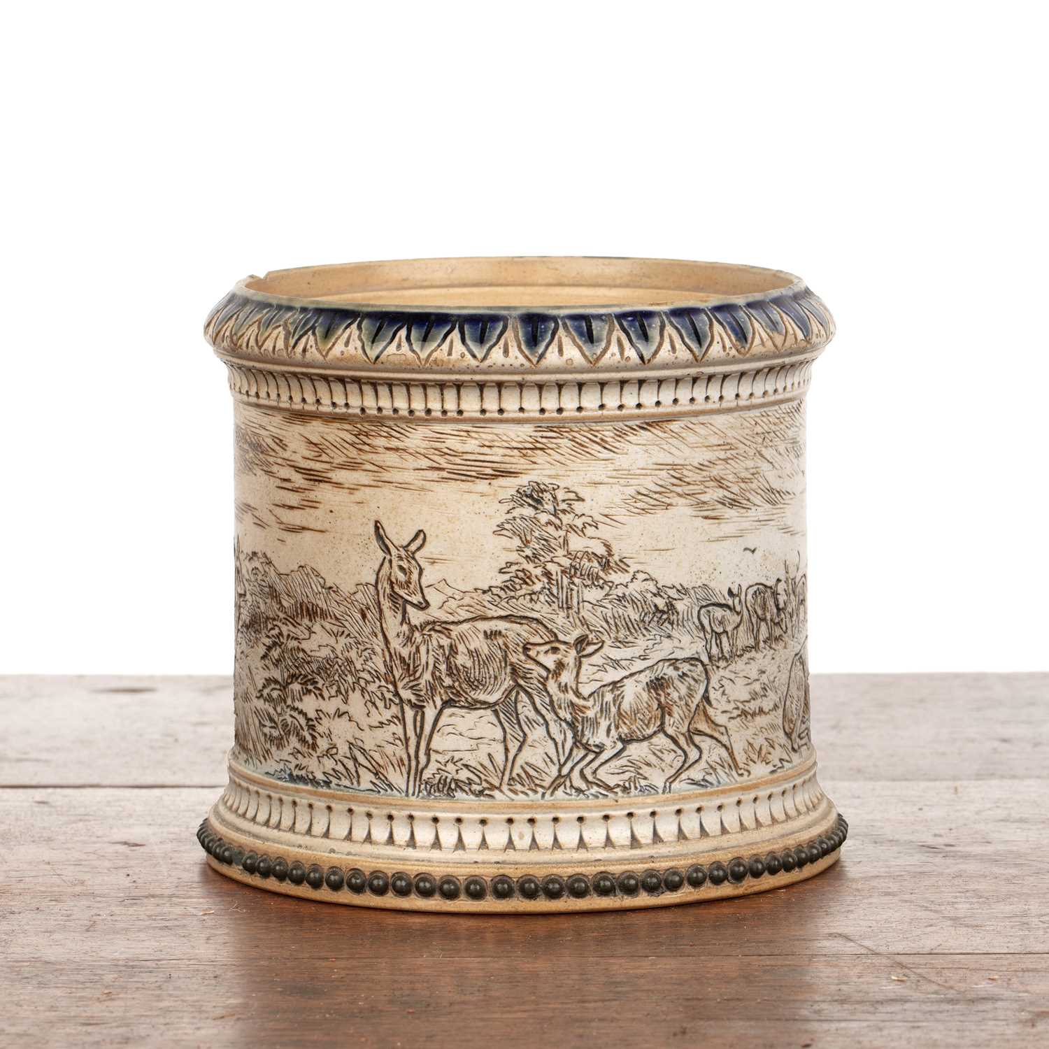 Lot 246 - Hannah Barlow (1851-1916) for Doulton Lambeth...