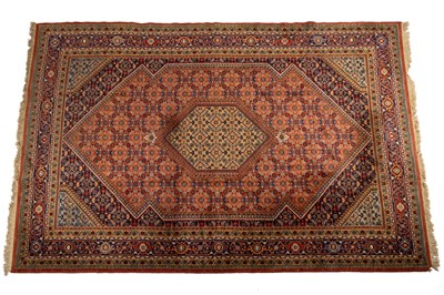 Lot 150 - A modern machine woven Bidjar style rug