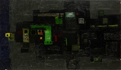 Lot 38 - Anthony Curtis (1928-2018) Buildings at Night,...