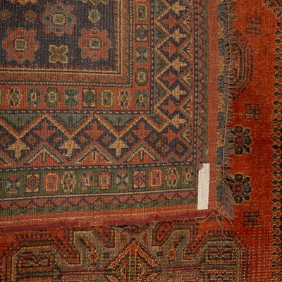 Lot 134 - An early 20th century Afshar style hand woven woollen rug