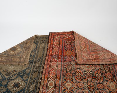Lot 33 - Two 20th century hand woven woollen rugs