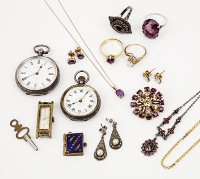 Lot 428 - Collection of miscellaneous jewellery to...