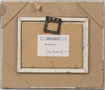 Lot 361 - John Haskins (b. 1938) 'Leaving my name',...