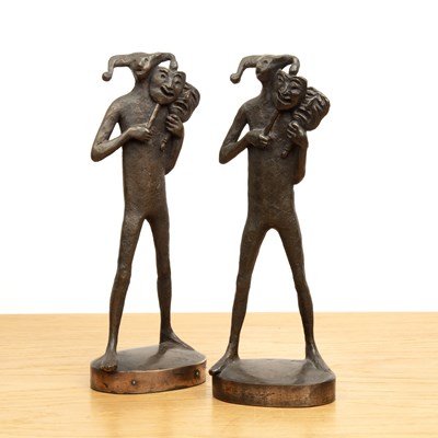 Lot 111 - Late 20th Century School pair of 'Melpomene'...