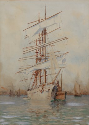 Lot 290 - Frederick Massey (19th/20th century) Sailing...