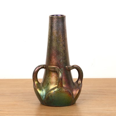 Lot 271 - Delphin Massier Vallauris pottery Art Nouveau,...