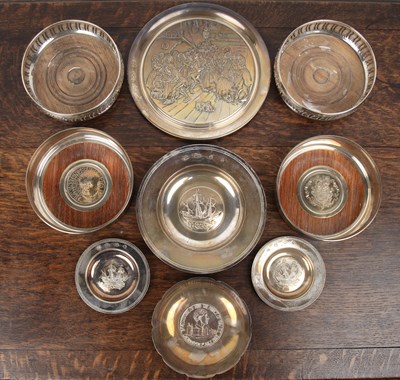 Lot 288 - Collection of miscellaneous silver comprising...