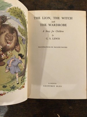 Lot 828 - Lewis (Clive S). The Lion, The Witch and The...