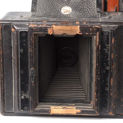 Lot 261 - A Sanderson plate camera together with a...