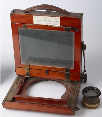 Lot 261 - A Sanderson plate camera together with a...
