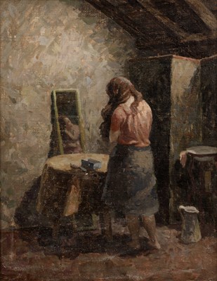 Lot 363 - Eric Wilfred Taylor (1909-1999) Girl at a...