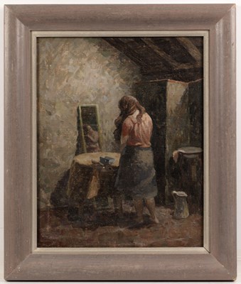 Lot 363 - Eric Wilfred Taylor (1909-1999) Girl at a...