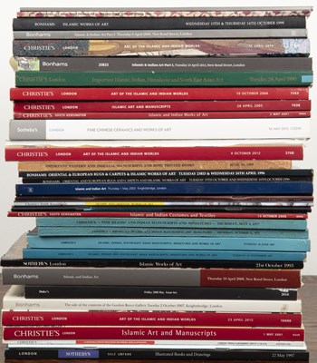 Lot 377 - Large collection of auction catalogues mostly...