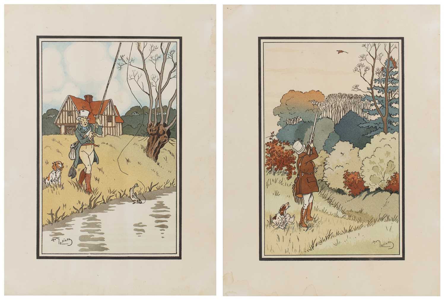 Lot 132 - Harry Elliot (1882-1959) A Surprise Catch and...