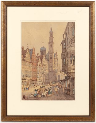 Lot 382 - Circle of Samuel Prout (1783-1852) Augsburg,...
