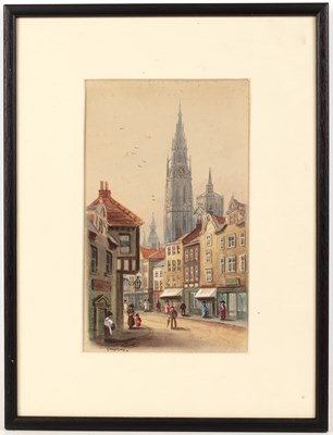 Lot 382 - Circle of Samuel Prout (1783-1852) Augsburg,...