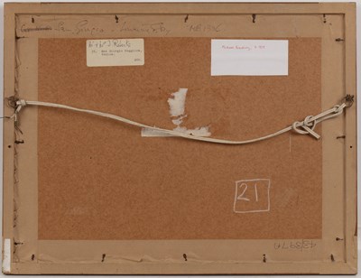Lot 388 - Sarah Spencer (b.1965) 'Larkey Lane', charcoal,...