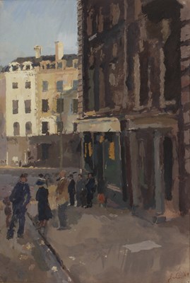 Lot 389 - John Linfield (b. 1930) Wolverhampton Street...