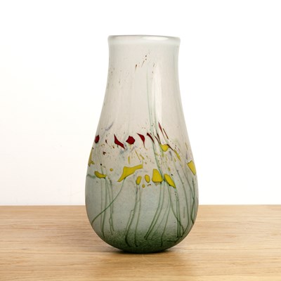 Lot 312 - Siddy Langley (b.1955) large studio glass vase,...