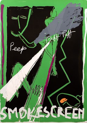 Lot 257 - Bruce McLean (b.1944) Smokescreen 1/2, signed...