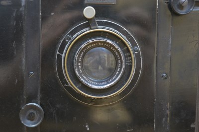 Lot 76 - C P Goerz of Berlin extending camera, in...