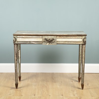 Lot 11 - A 19th century Swedish Neoclassical console table