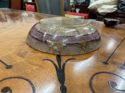 Lot 15 - Two Blue John dishes
