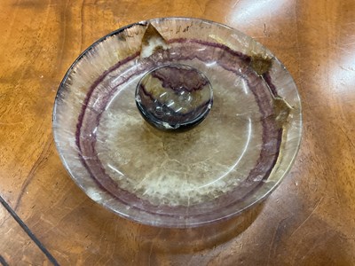 Lot 15 - Two Blue John dishes