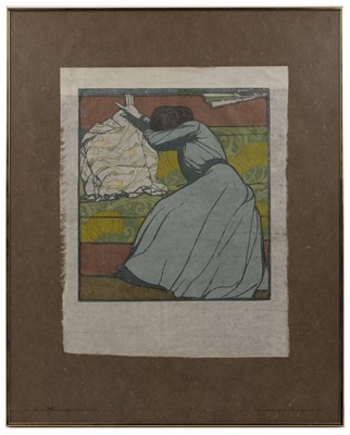 Lot 88 - Maximilian Kurzweil (1867-1916) The cushion:...
